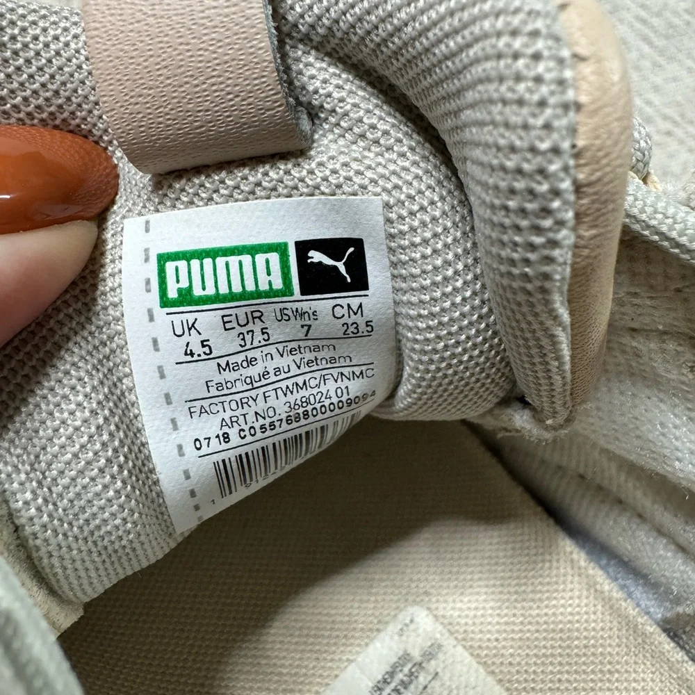 Puma Thunder Desert Blush Pastel Pink Chunky Sneakers 7